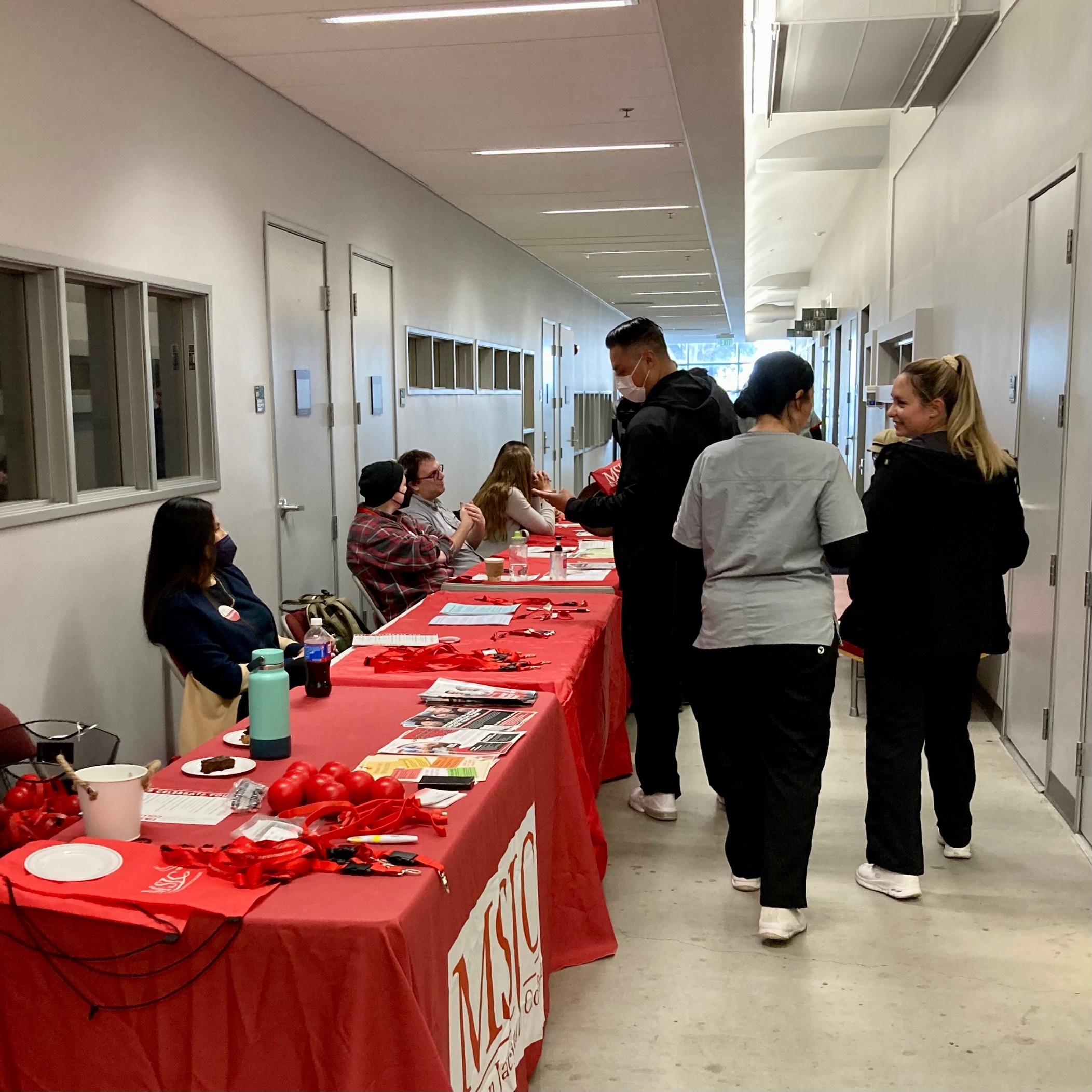 First Generation welcome tables
