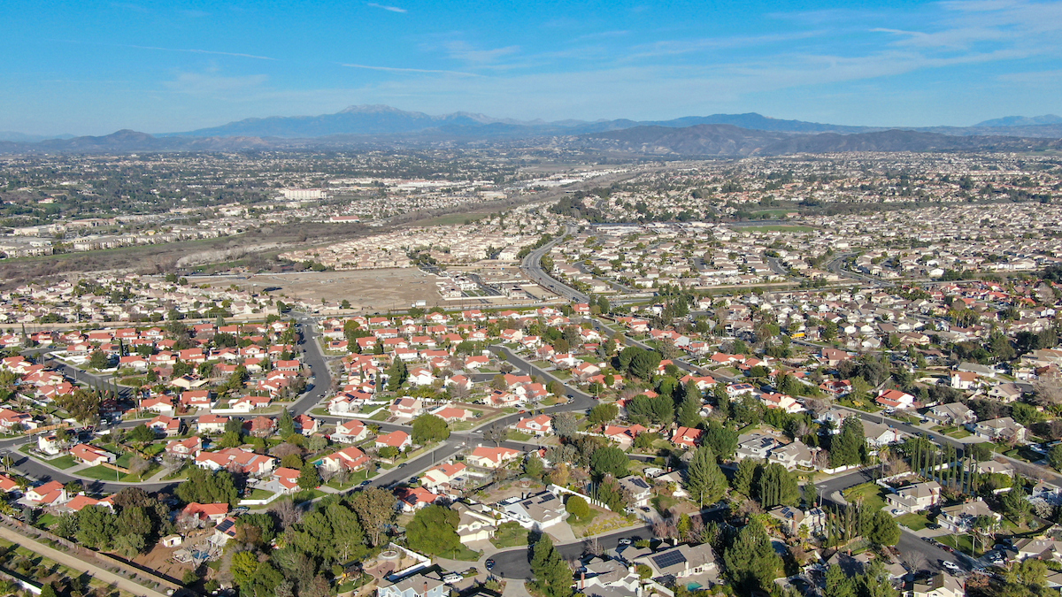 Temecula Valley aerial view